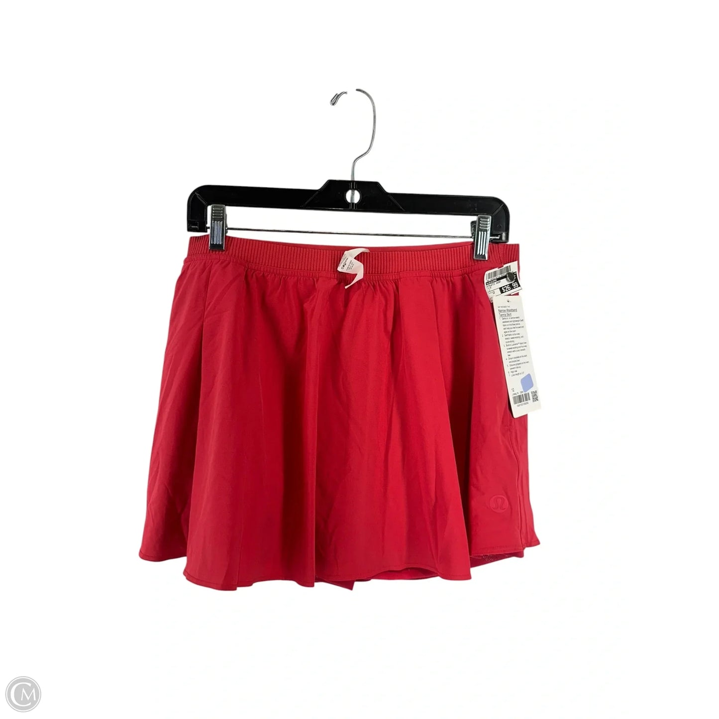 Athletic Skort By Lululemon In Pink, Size: 12