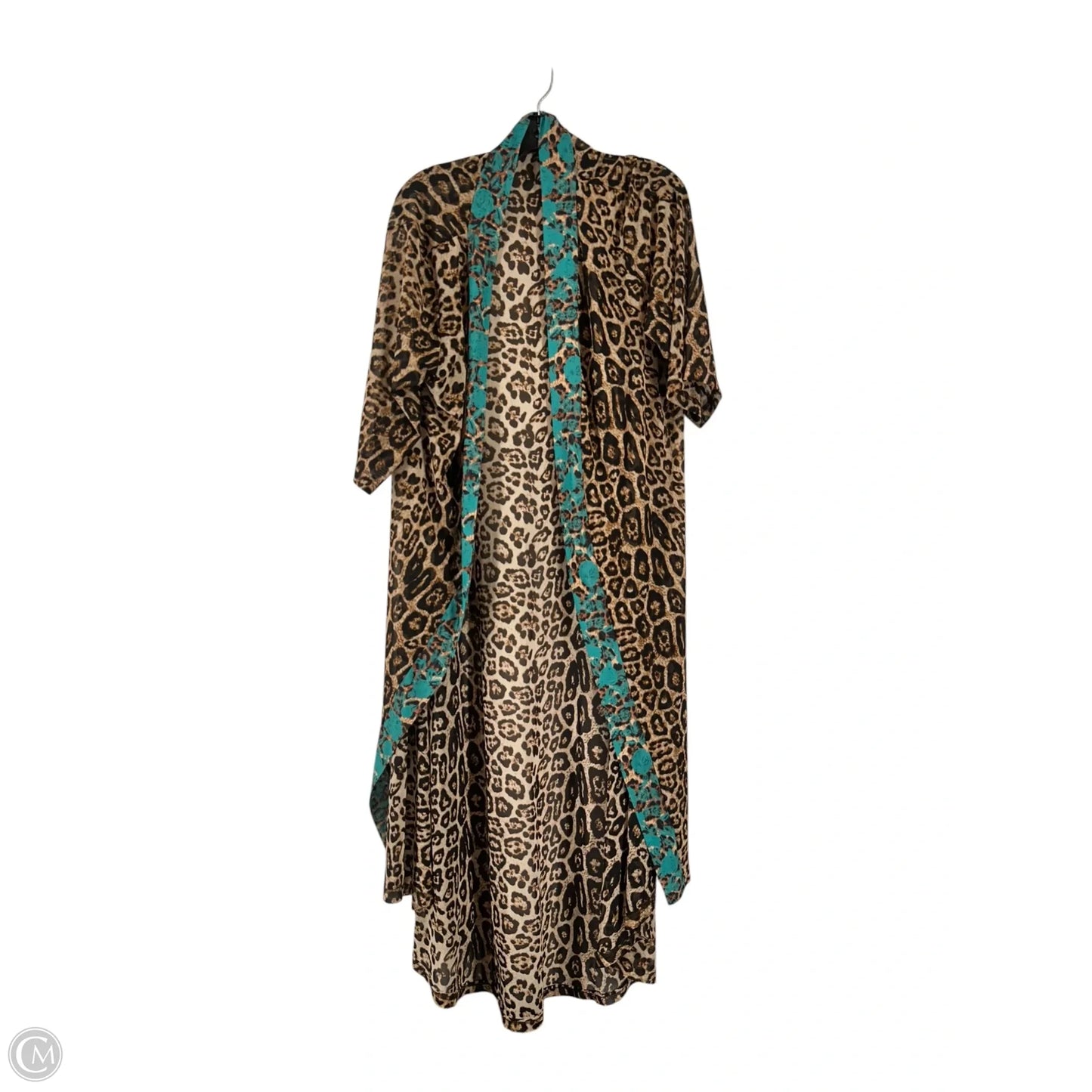 Kimono By Crazy Train In Animal Print, Size: Osfm