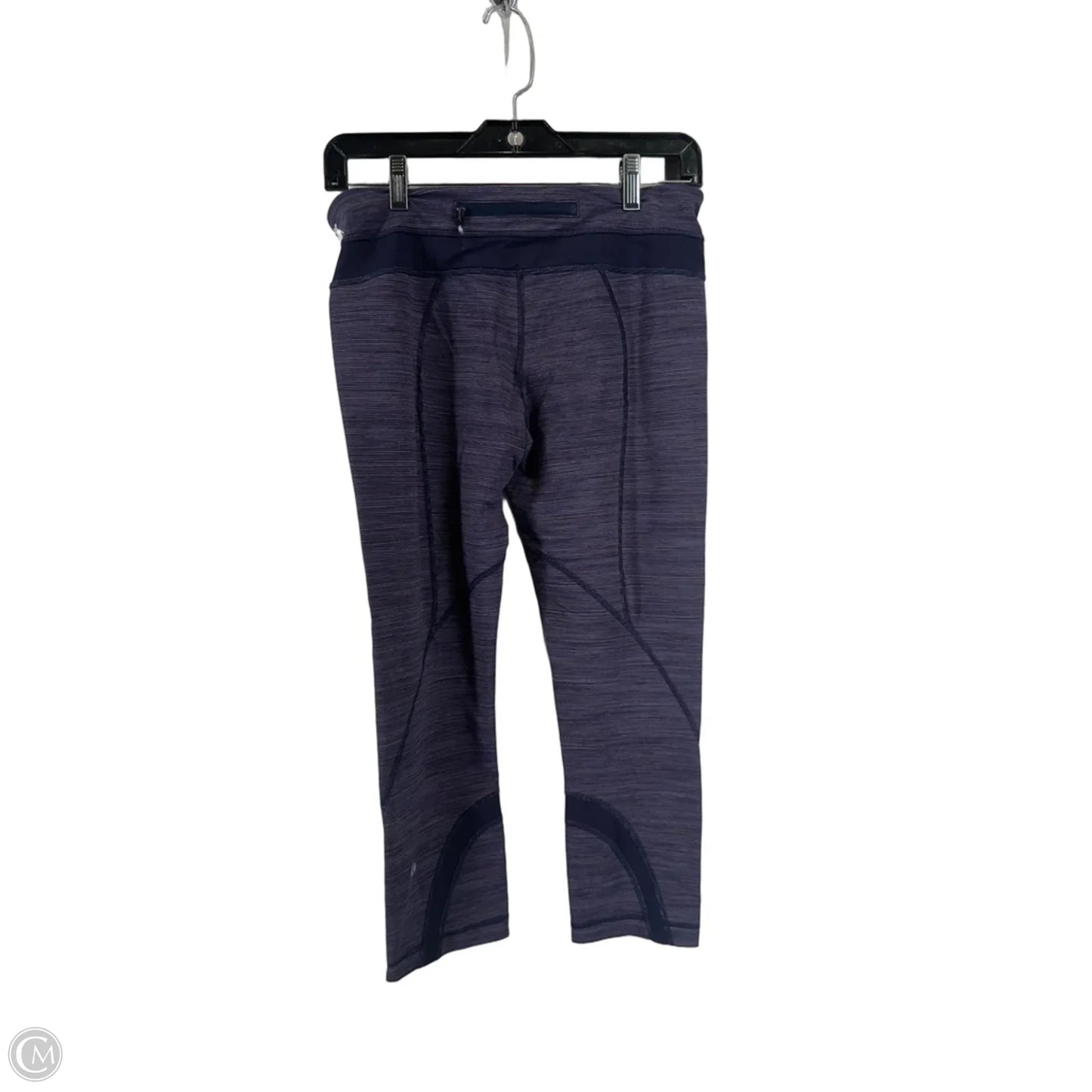 Athletic Leggings Capris By Lululemon In Purple, Size: M