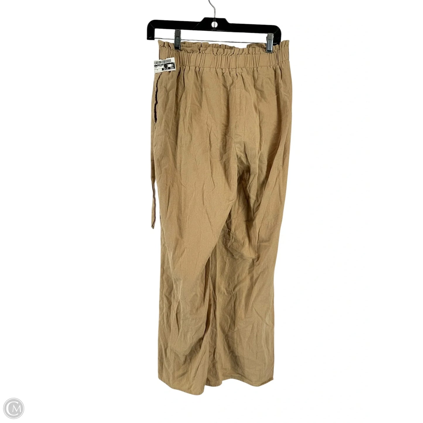 Pants Linen By Clothes Mentor In Tan, Size: M