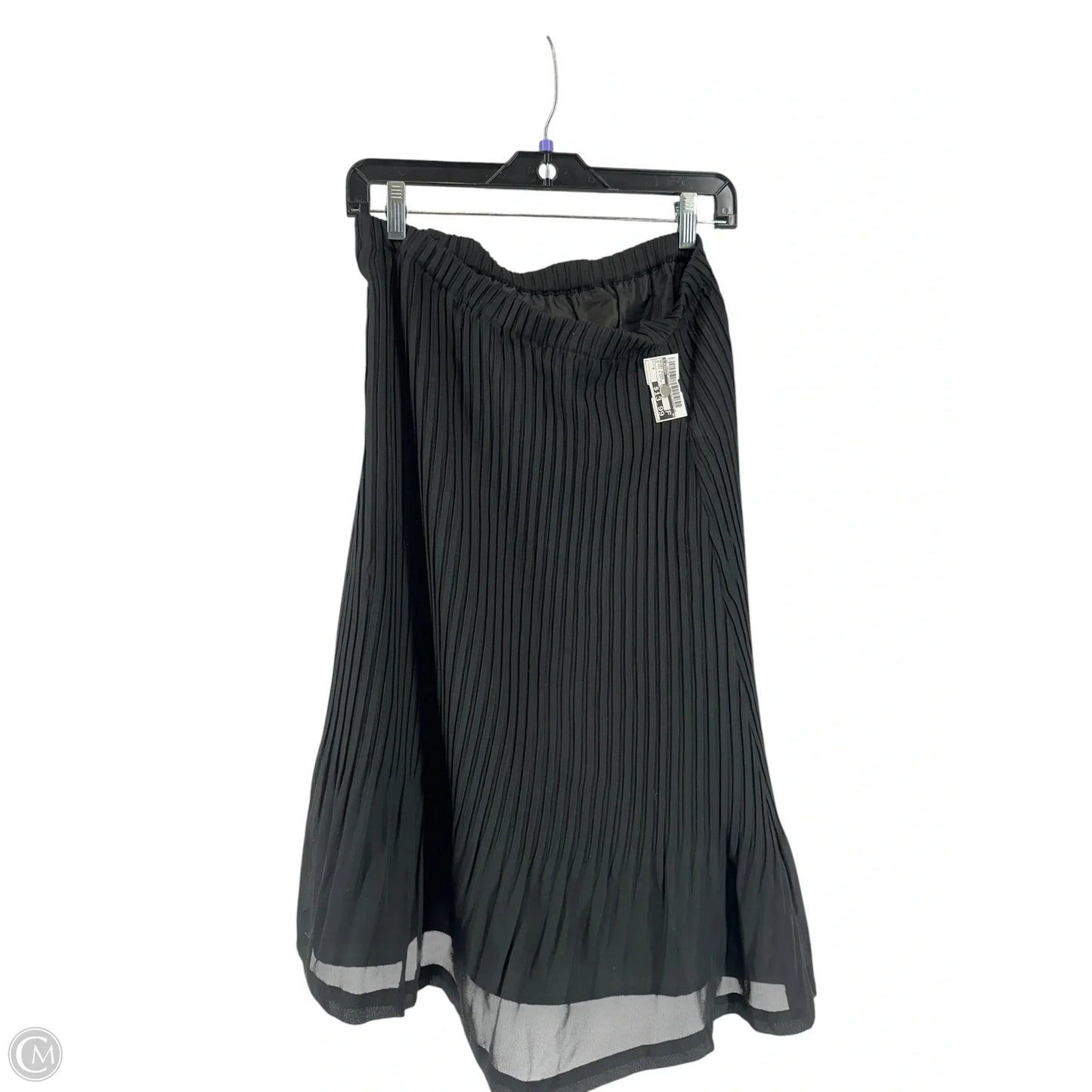 Skirt Midi By Laundry In Black & White, Size: 8