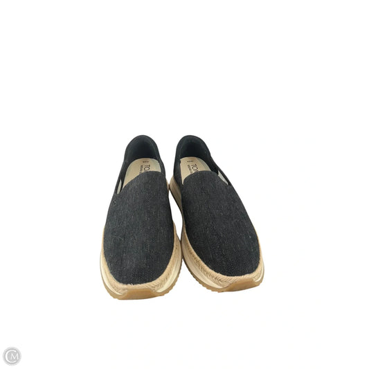 Shoes Heels Platform By Toms In Black, Size: 8
