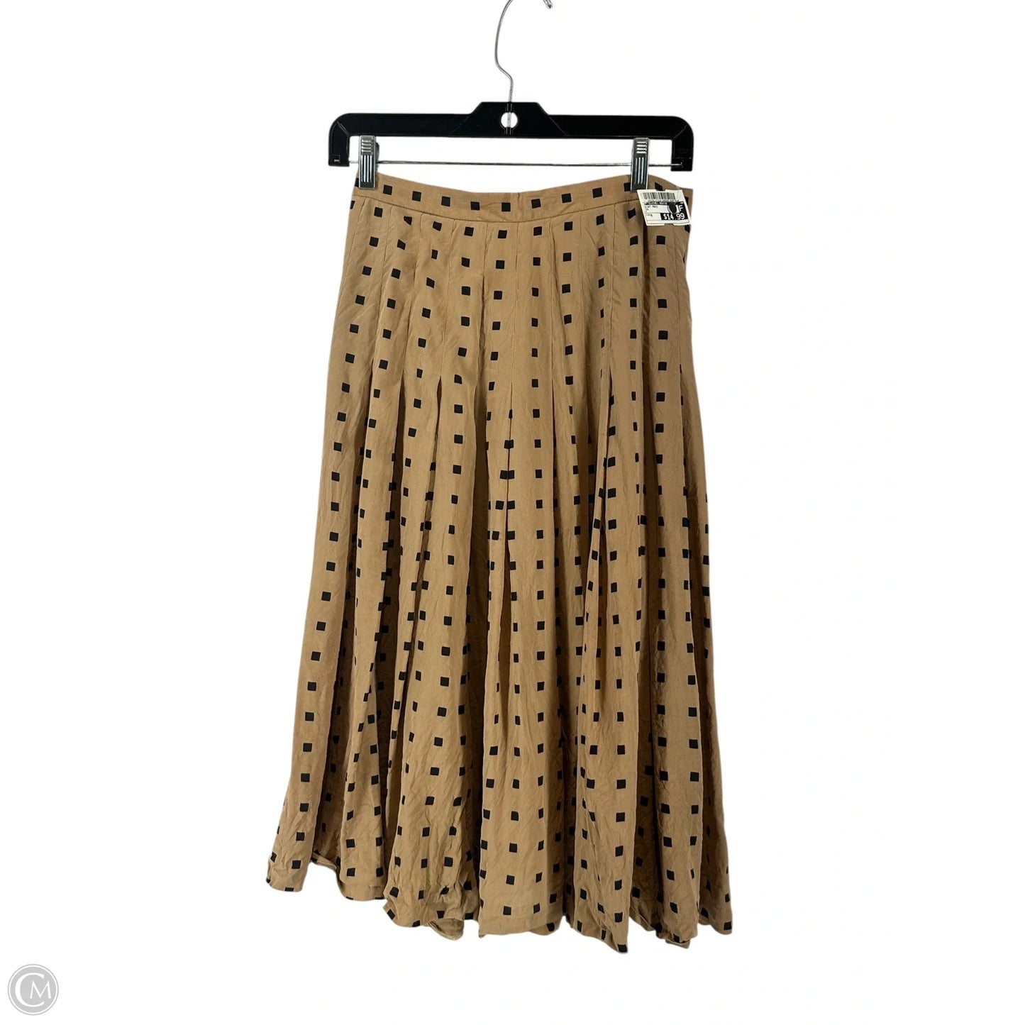 Skirt Maxi By Clothes Mentor In Tan, Size: M