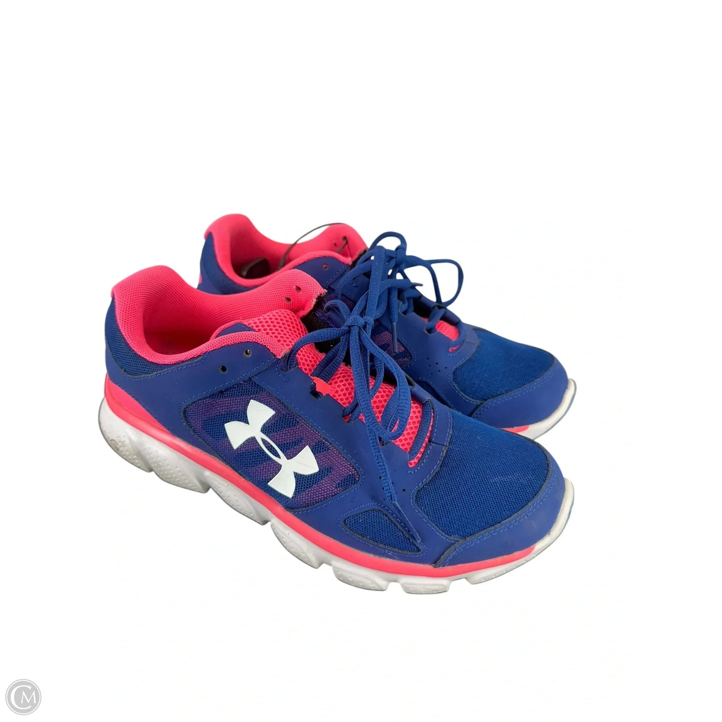 Shoes Athletic By Under Armour In Blue & Pink, Size: 9