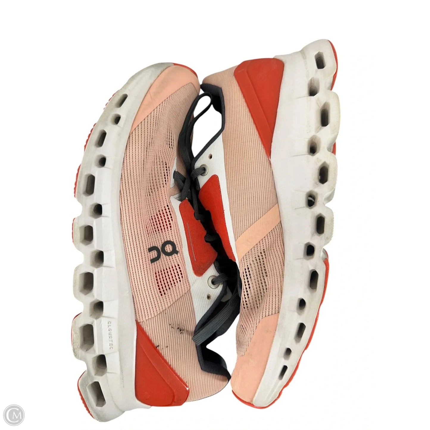 Shoes Athletic By On Cloud In Peach, Size: 9
