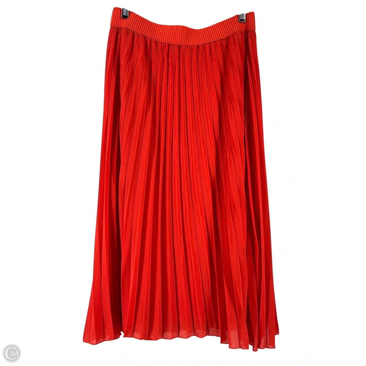 Skirt Midi By Clothes Mentor In Red, Size: L