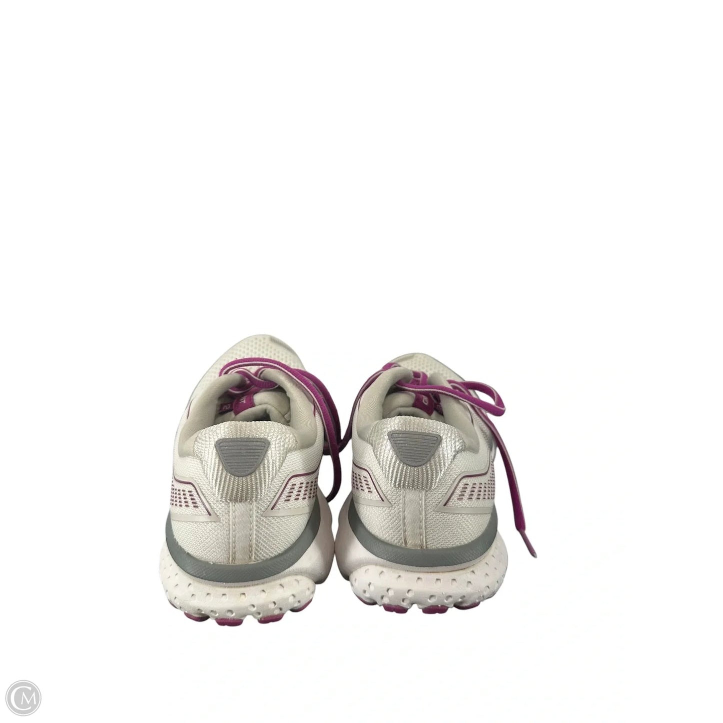 Shoes Athletic By Brooks In White, Size: 6