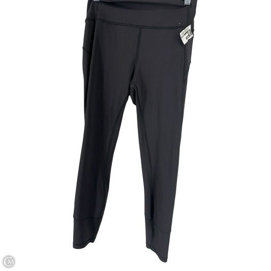 Athletic Leggings By Lululemon In Black, Size: 8