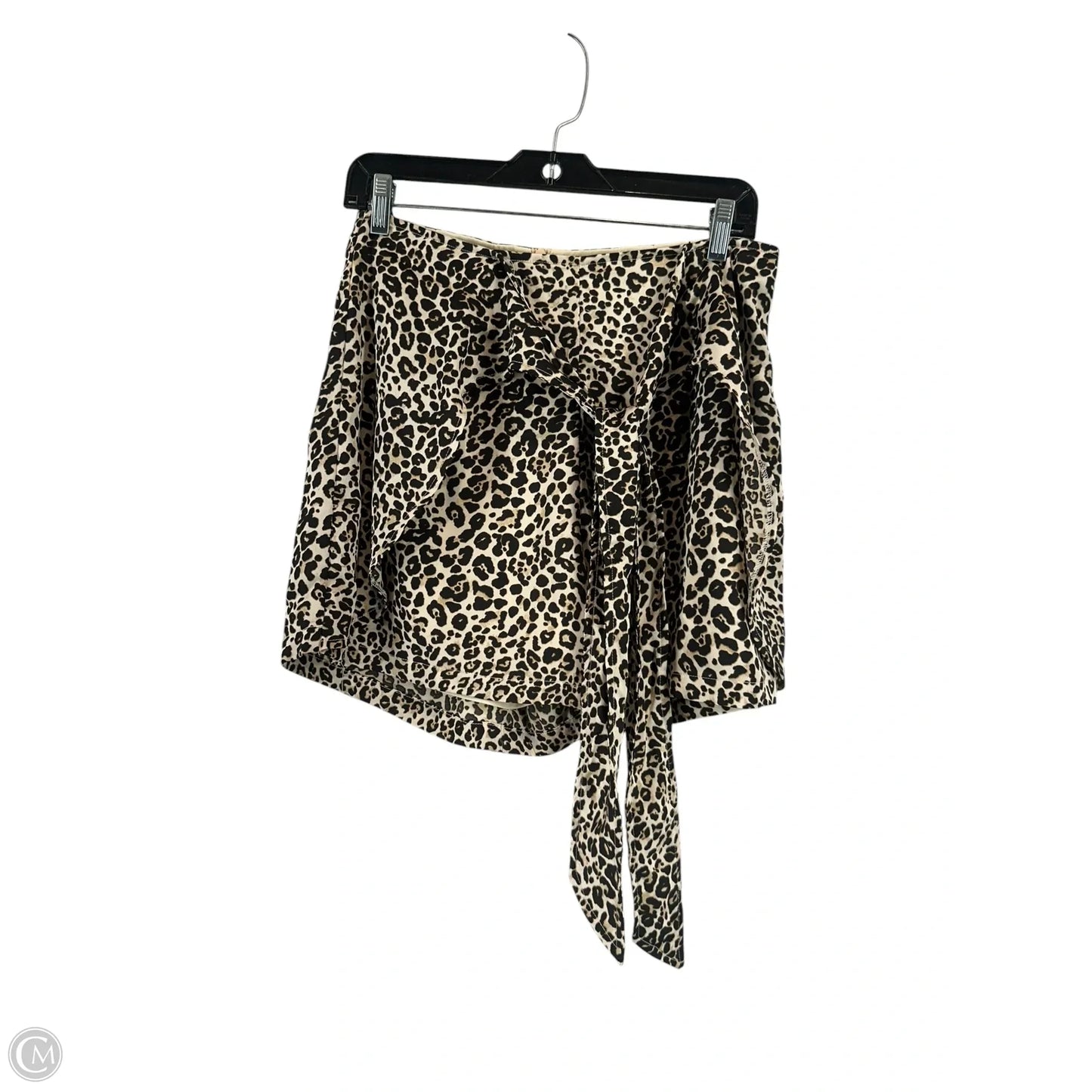 Skirt Mini & Short By Miami In Animal Print, Size: M