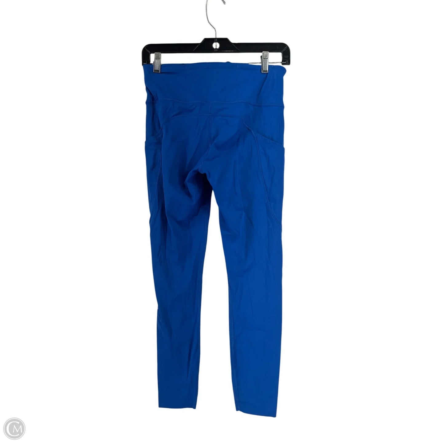 Athletic Leggings By Lululemon In Blue, Size: 8