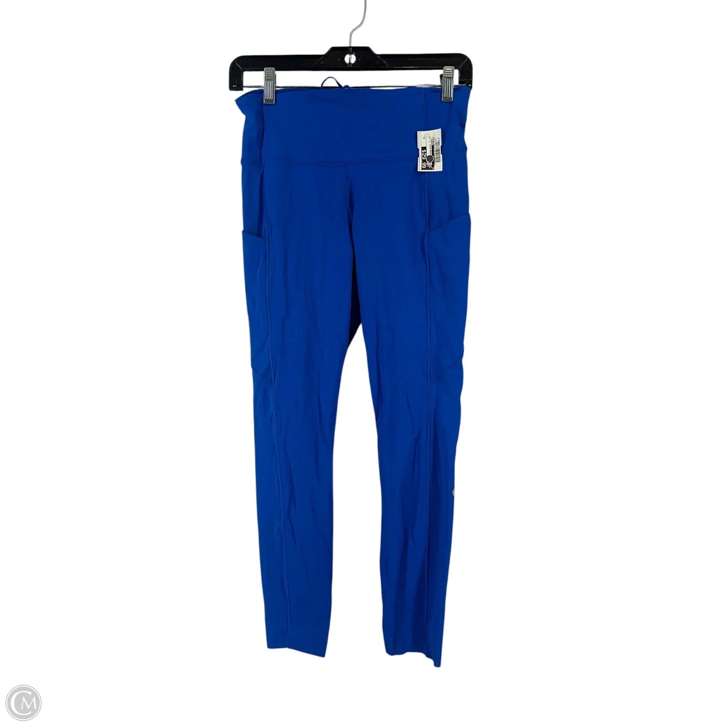 Athletic Leggings By Lululemon In Blue, Size: 8