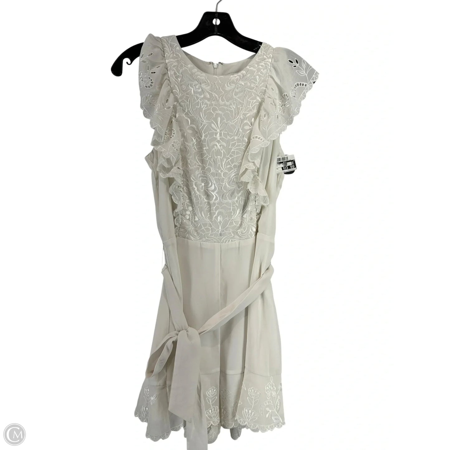 Dress Party Short By Express In White, Size: M