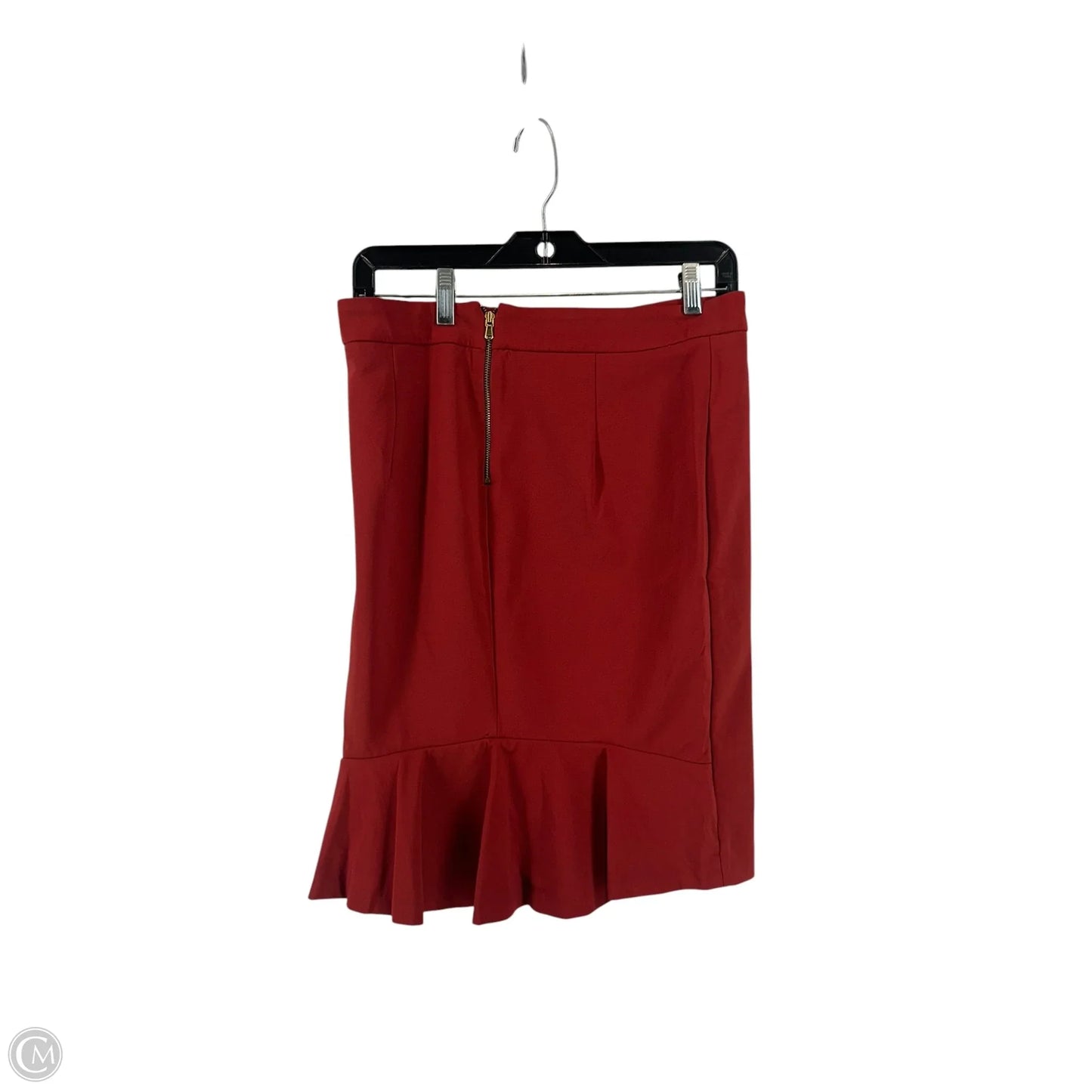 Skirt Midi By Zara Women In Red, Size: M