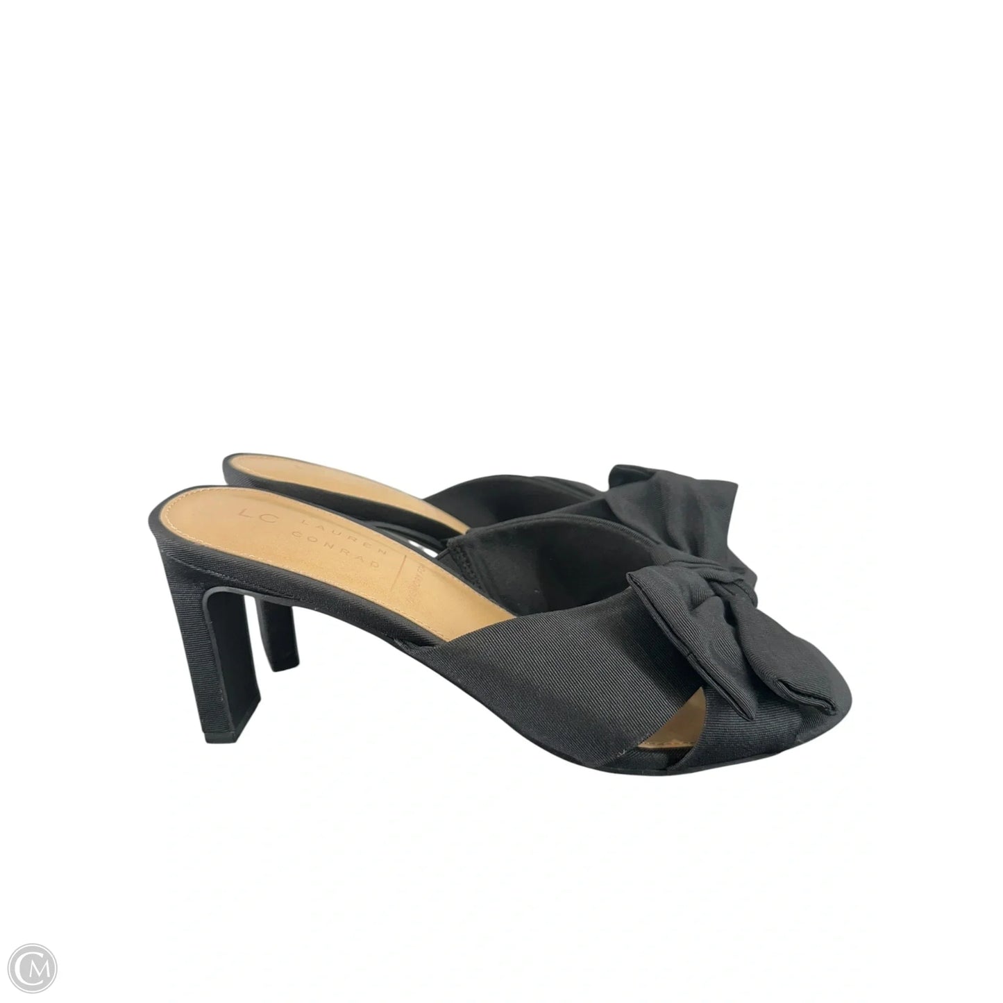 Shoes Heels Kitten By Clothes Mentor In Black, Size: 8.5