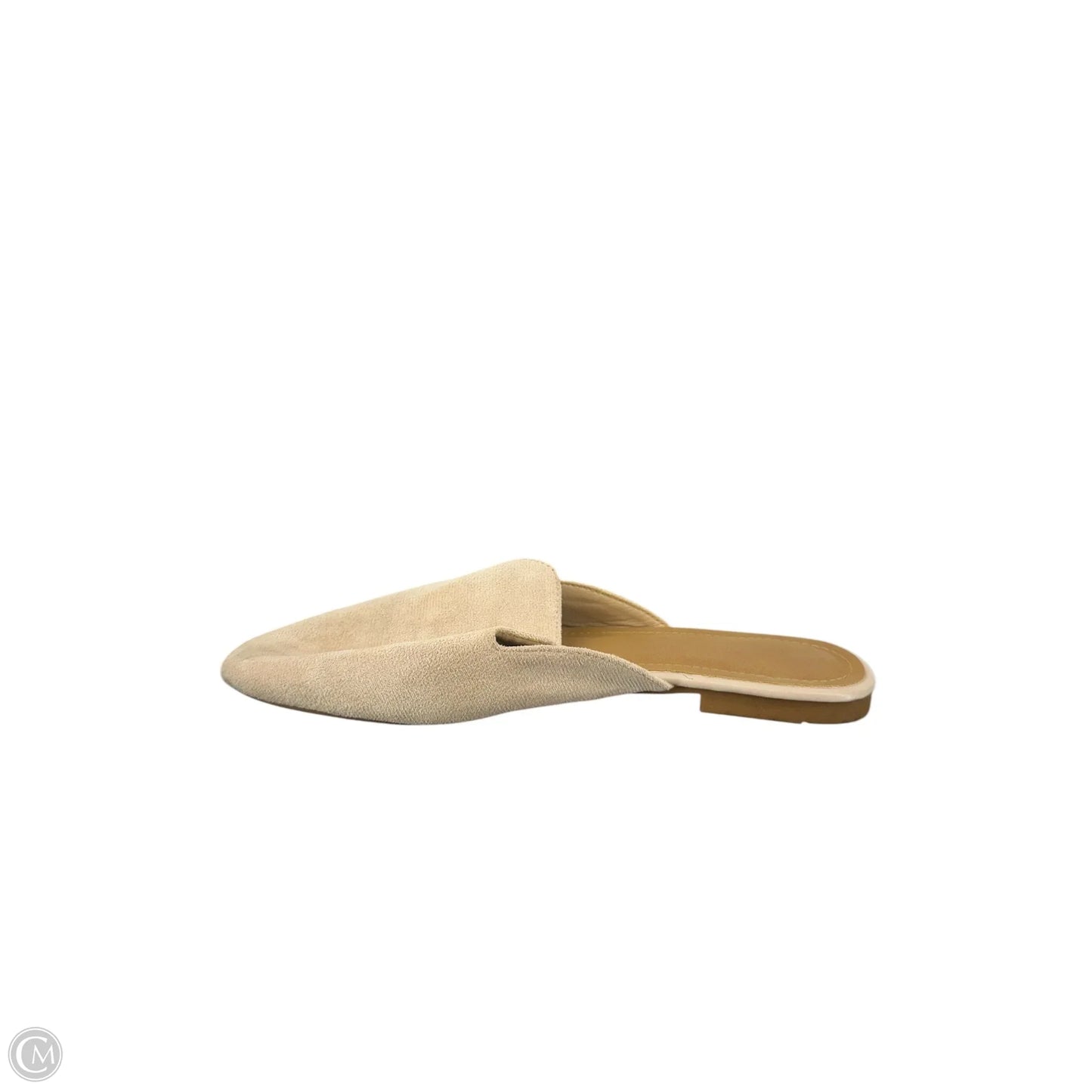 Shoes Flats By Clothes Mentor In Tan, Size: 10.5