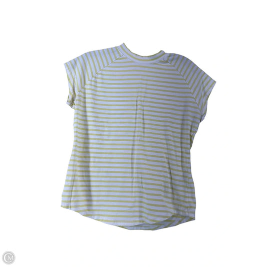 Top Short Sleeve Basic By Pilcro In Striped Pattern, Size: M