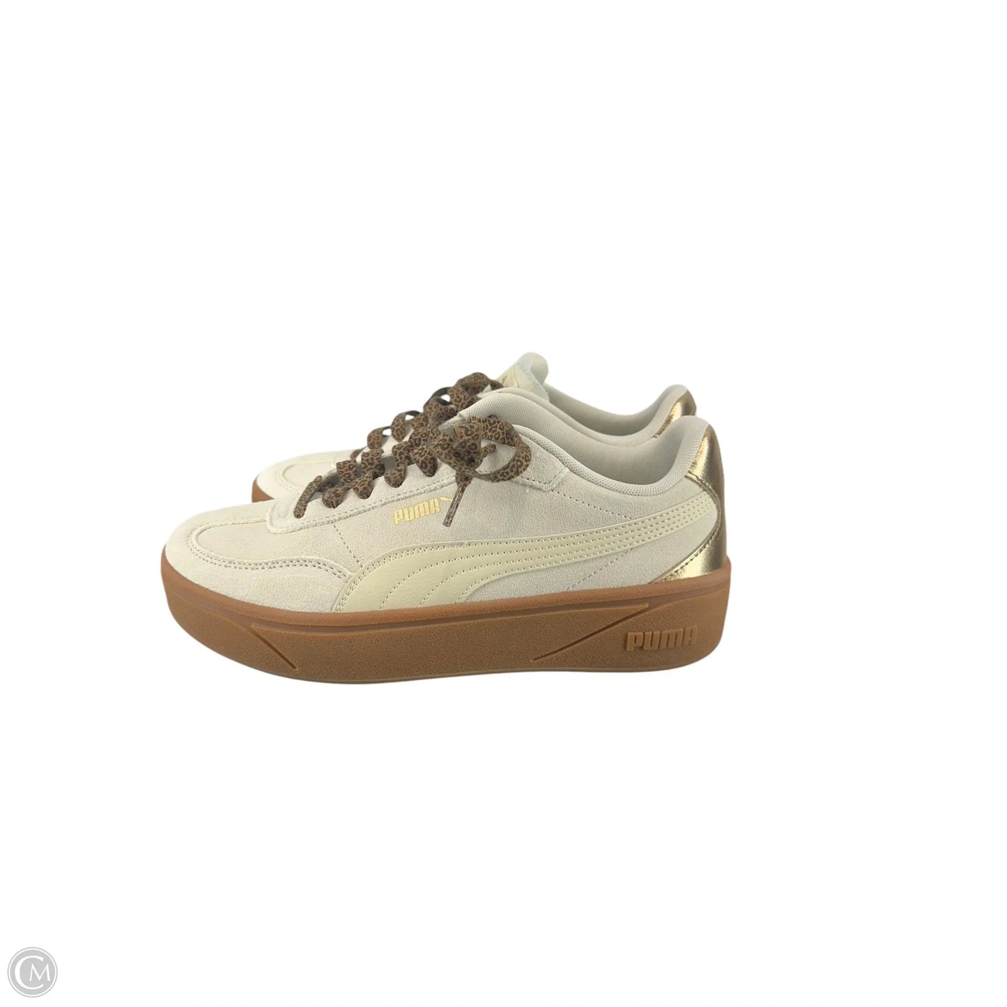 Shoes Sneakers By Puma In Ivory, Size: 8.5