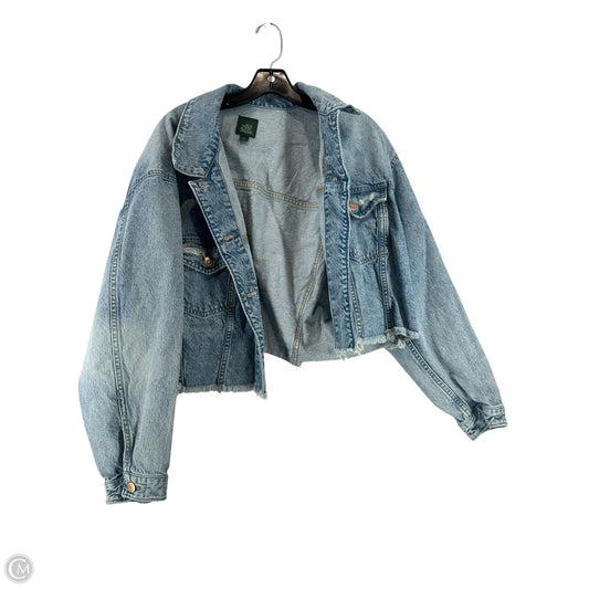 Jacket Denim By Wild Fable In Blue Denim, Size: M