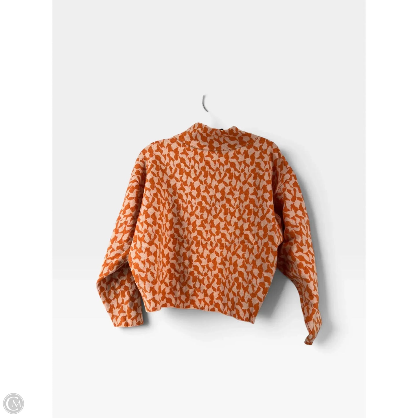 Sweater By Maeve In Orange & Pink, Size: M