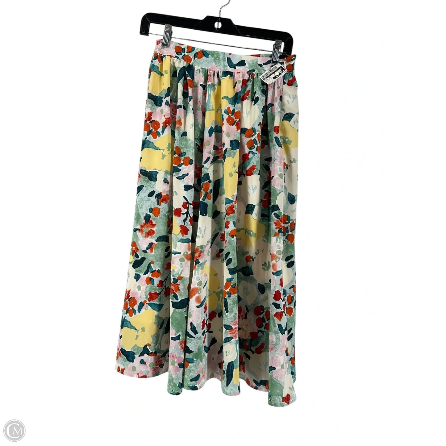 Skirt Midi By Dazy In Floral Print, Size: M
