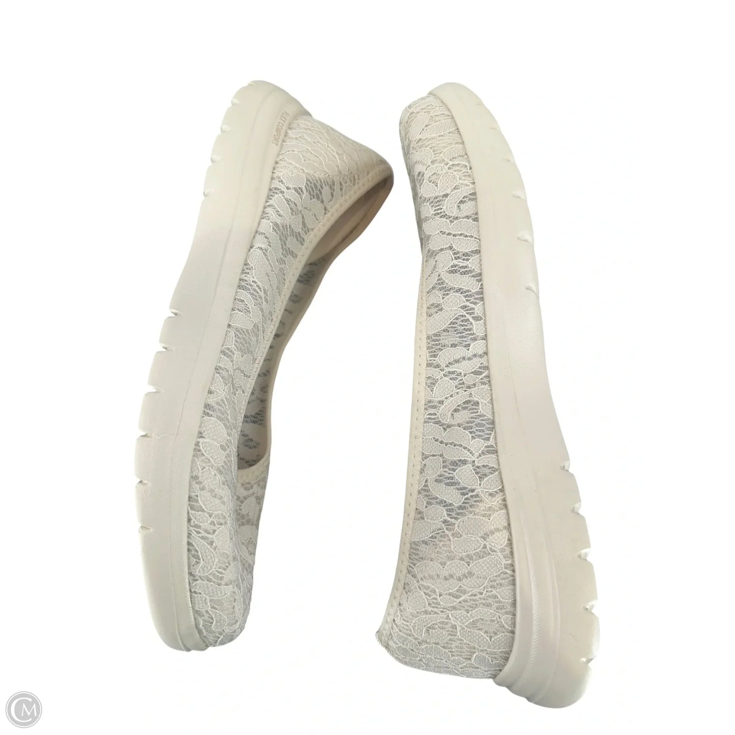 Shoes Flats By Skechers In White, Size: 8.5