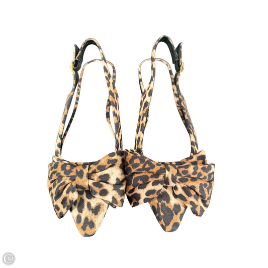 Shoes Flats By Bamboo In Animal Print, Size: 7.5