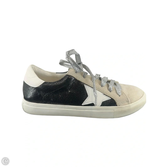 Shoes Sneakers By Nature Breeze In Black & Grey, Size: 8
