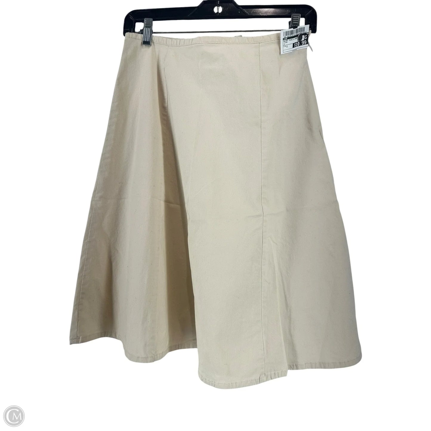 Skirt Mini & Short By Gap In Ivory, Size: 2