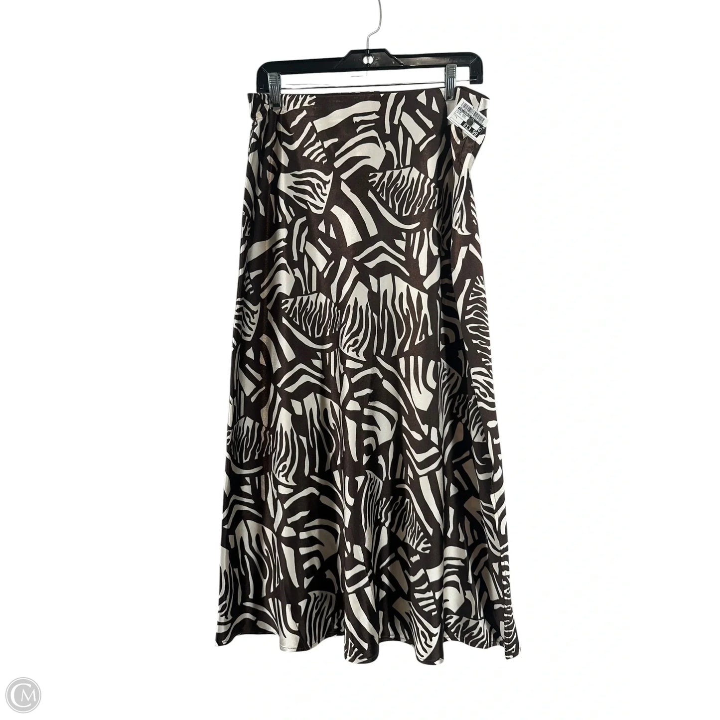 Skirt Midi By Calligraphie In Animal Print, Size: L