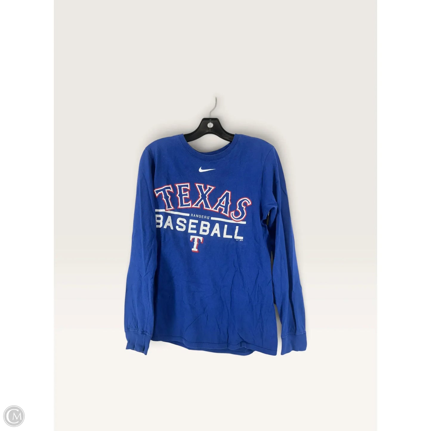Top Long Sleeve By Cma In Blue, Size: S