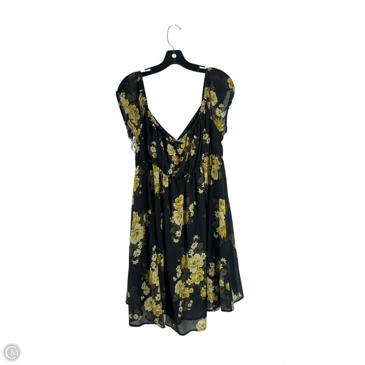 Top Short Sleeve By Torrid In Floral Print, Size: 1x
