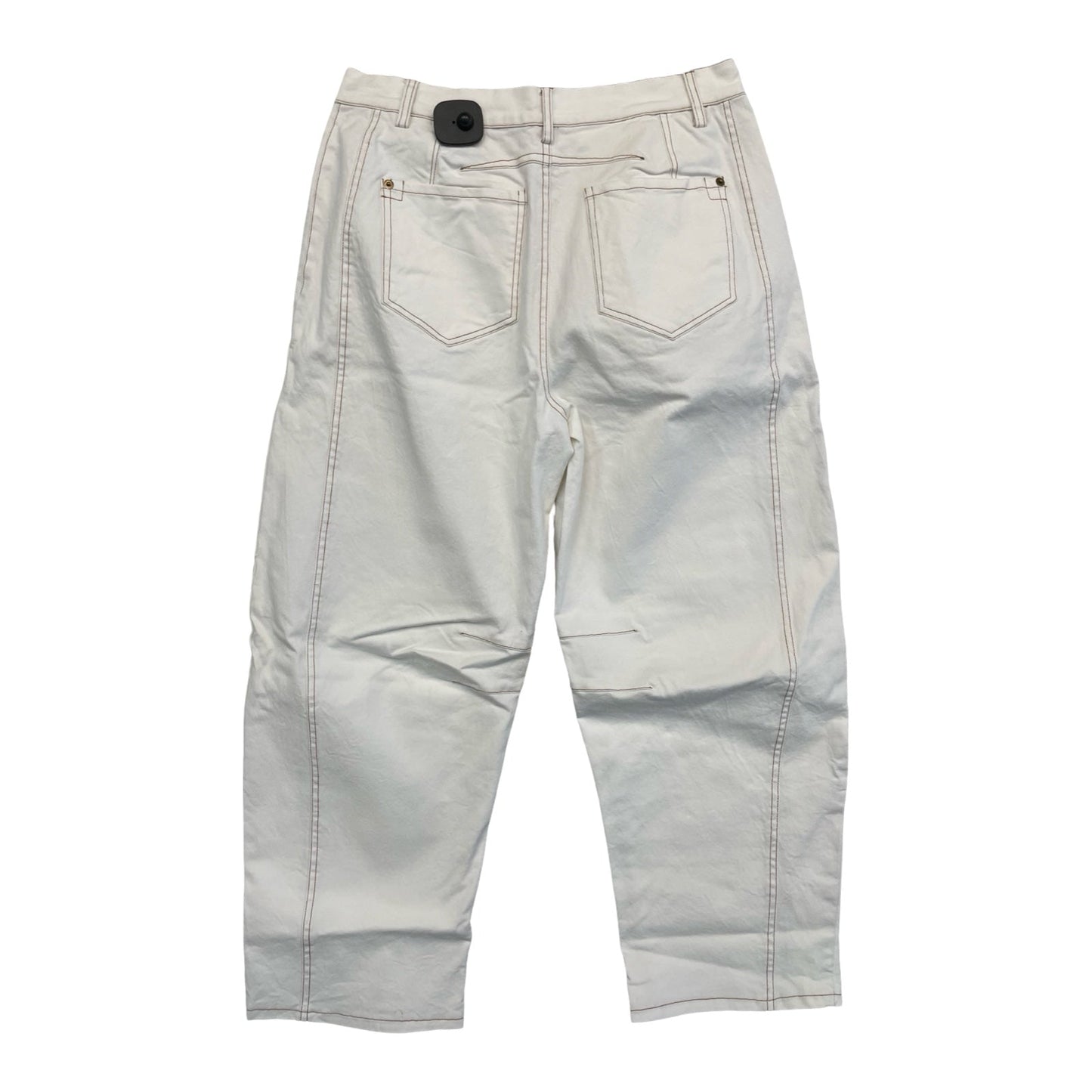 Jeans Boyfriend By Entro In Cream Denim, Size:L