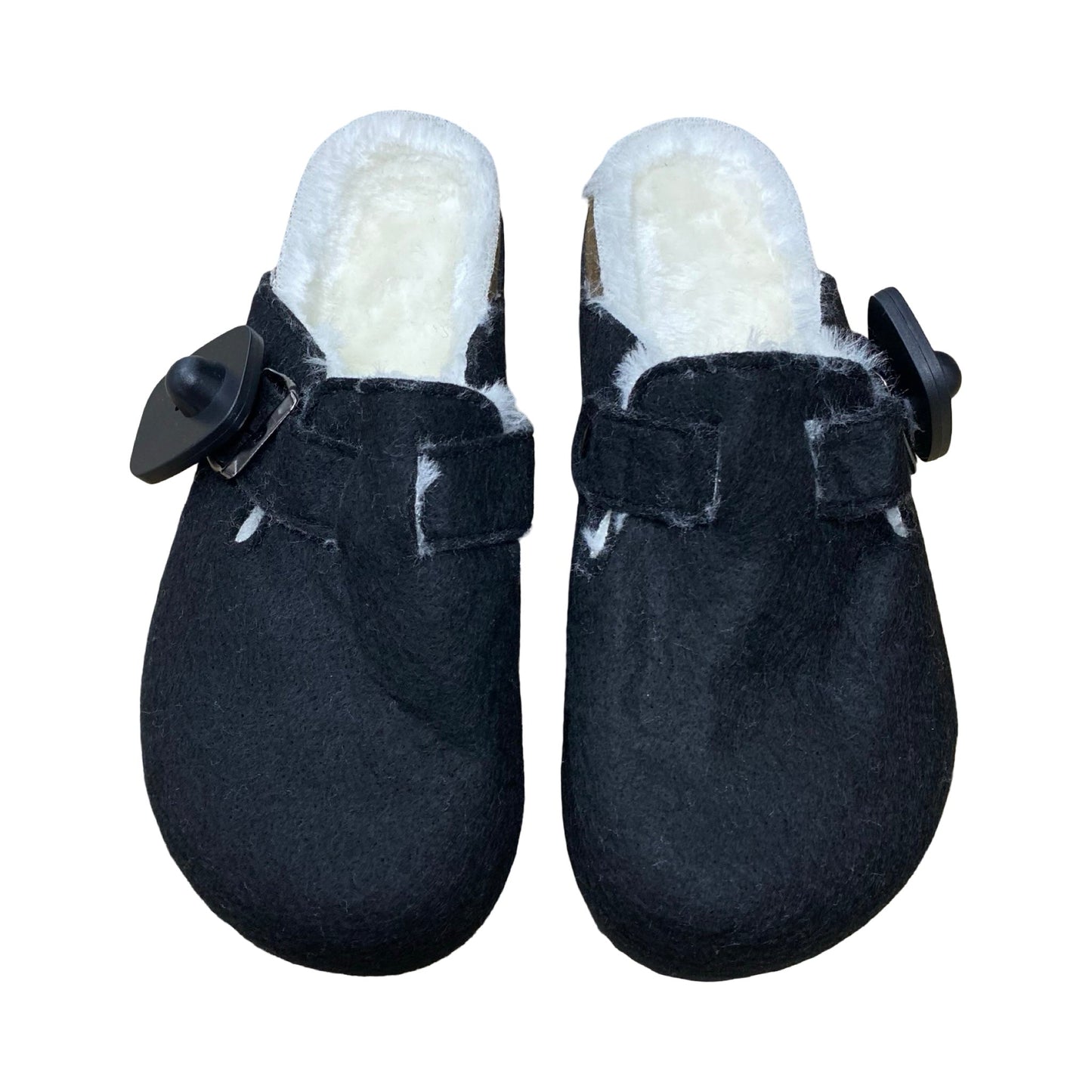 Shoes Flats By Clothes Mentor In Black, Size:7