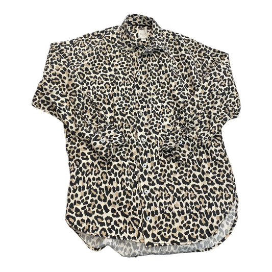 Top Ls By Maeve In Animal Print, Size:Xs