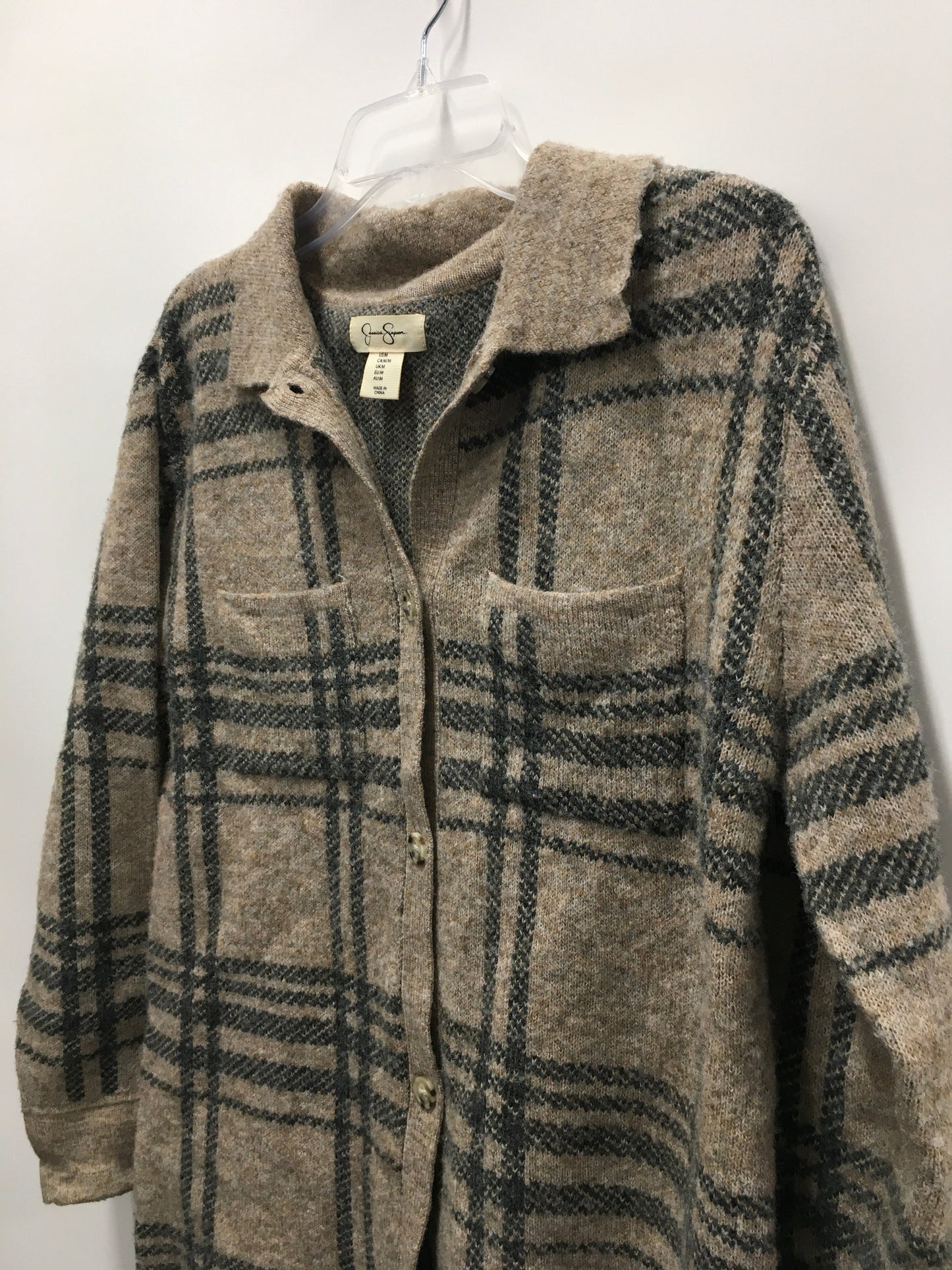 Brown Sweater Cardigan Jessica Simpson, Size M