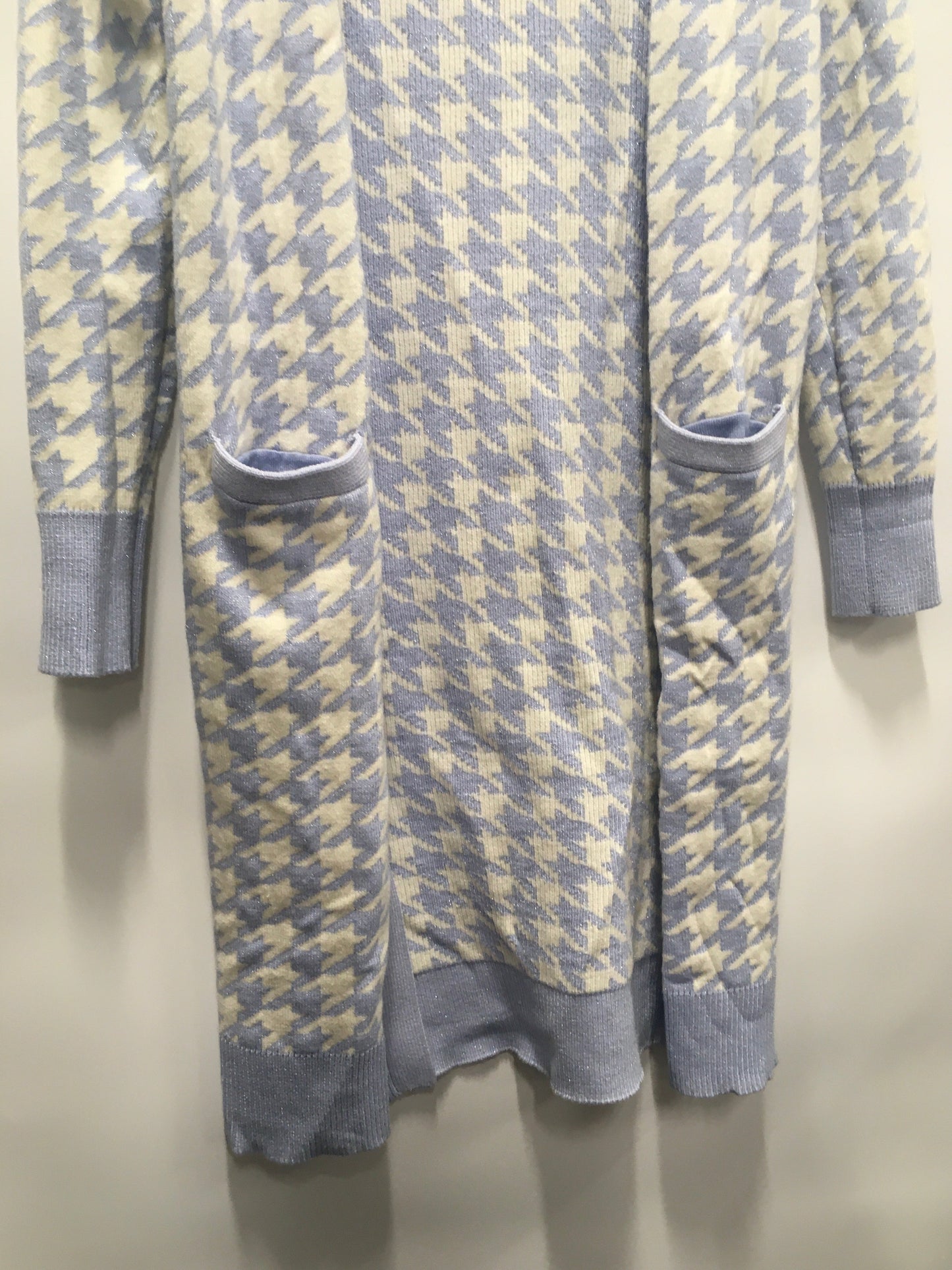 Blue White Cardigan Express, Size Xs