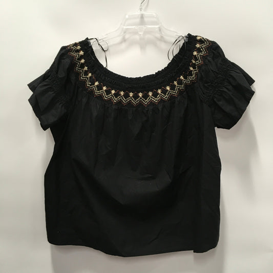 Black Top Short Sleeve Old Navy, Size 2x