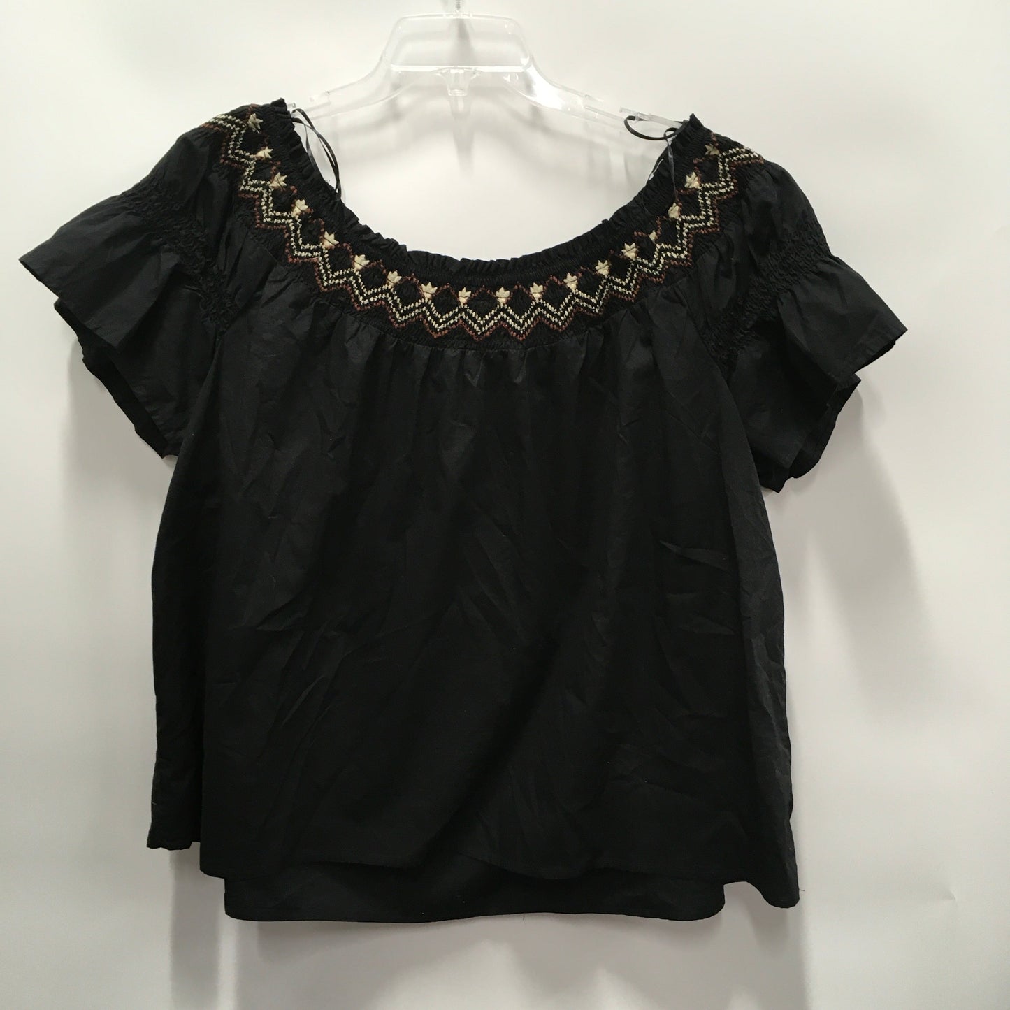 Black Top Short Sleeve Old Navy, Size 2x