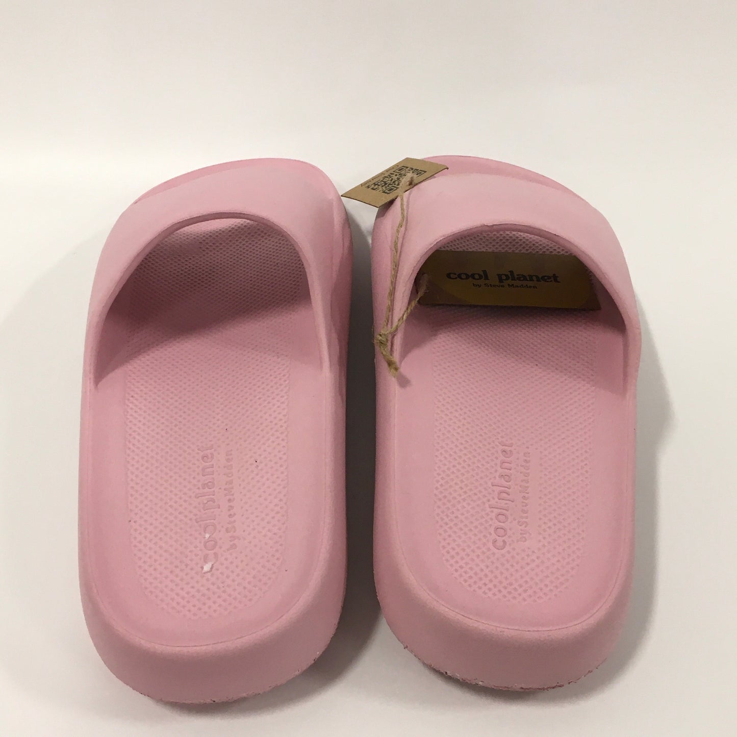 Pink Sandals Flats Steve Madden, Size 8