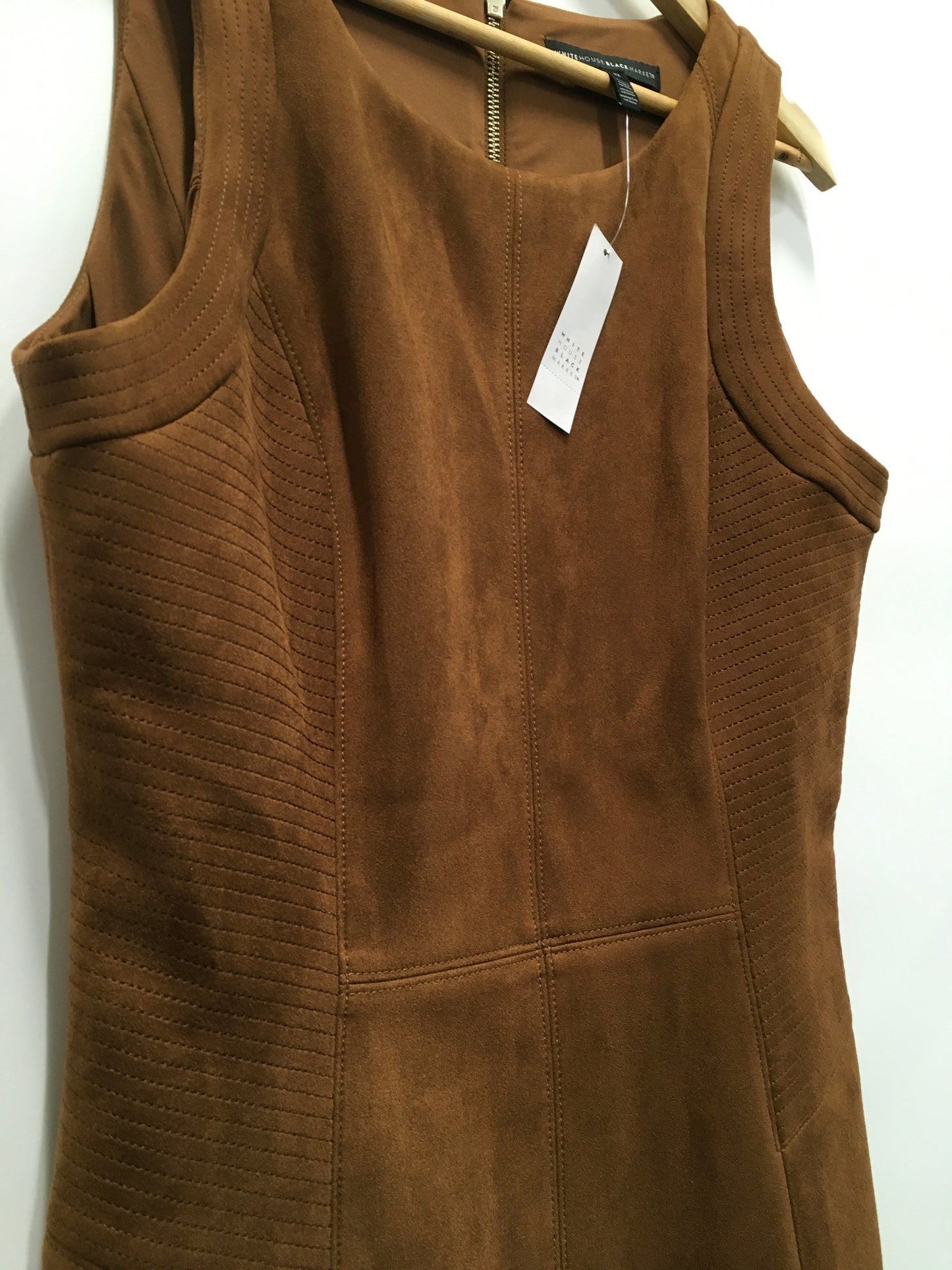 Dress Casual Short By White House Black Market In Brown, Size: L