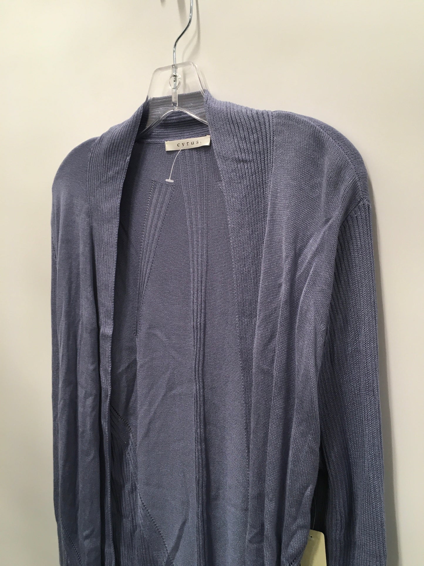 Blue Cardigan Cyrus Knits, Size Xl