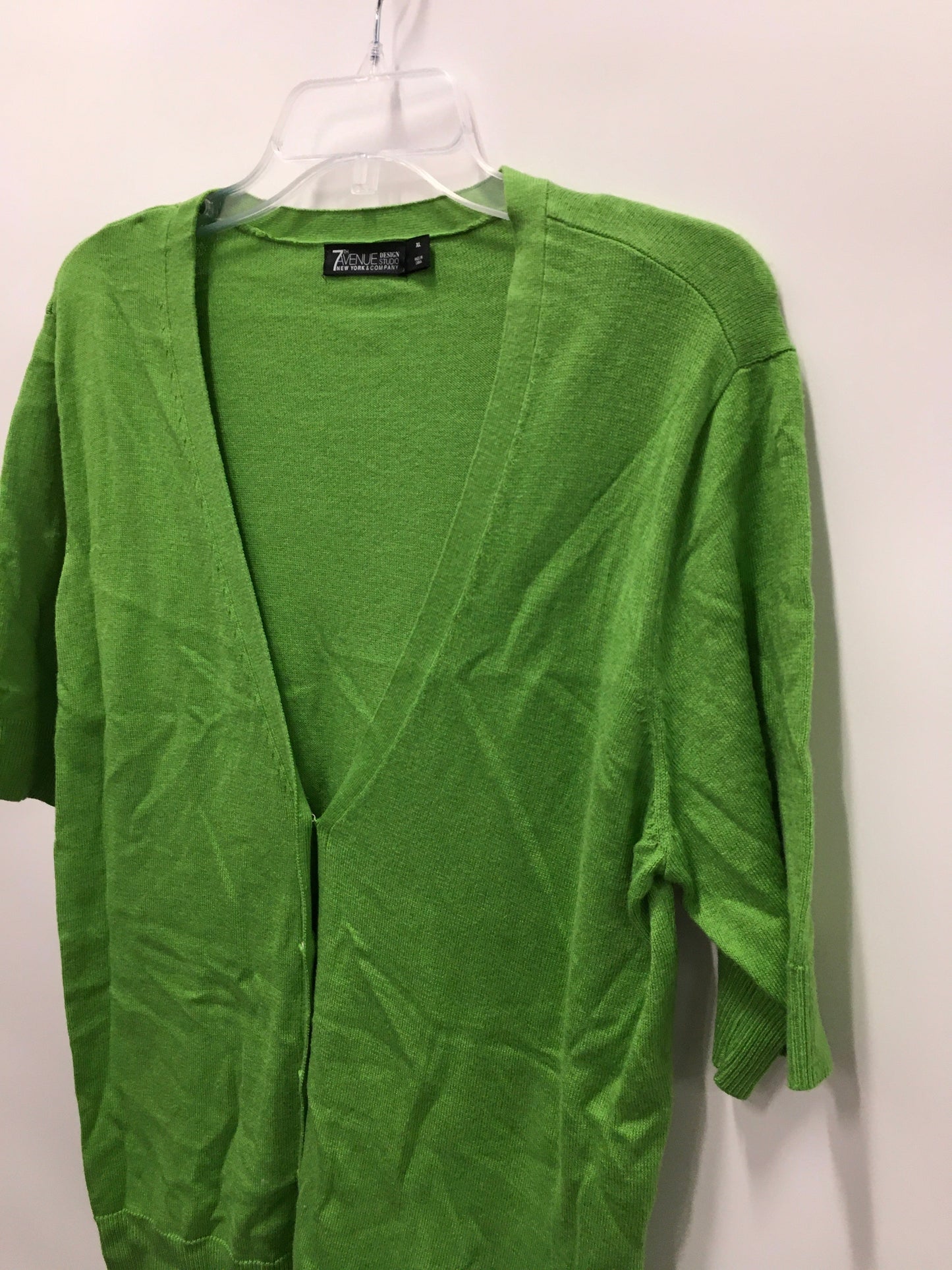 Green Cardigan New York And Co, Size Xl