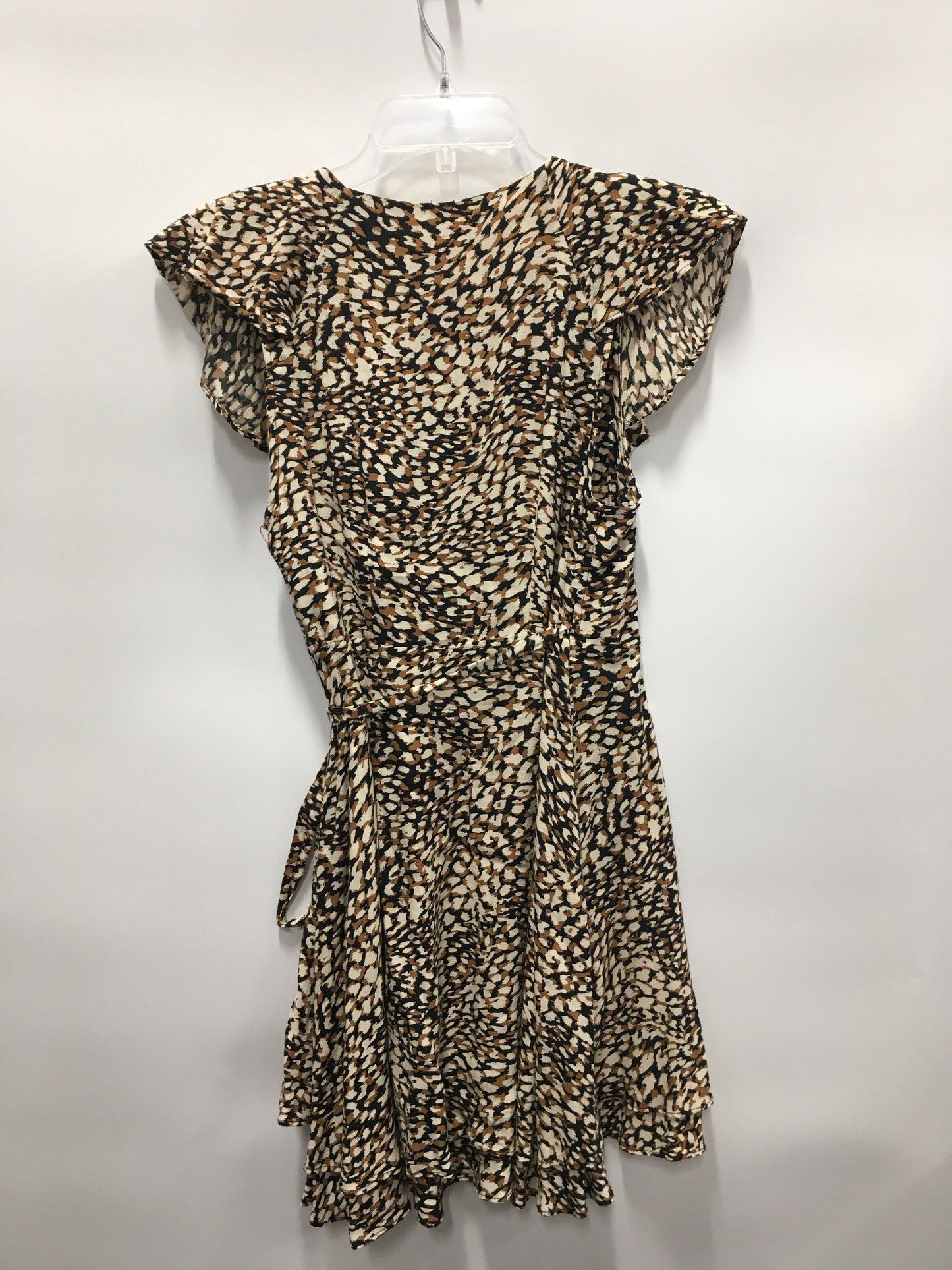 Animal Print Dress Casual Short Free People, Size Xs