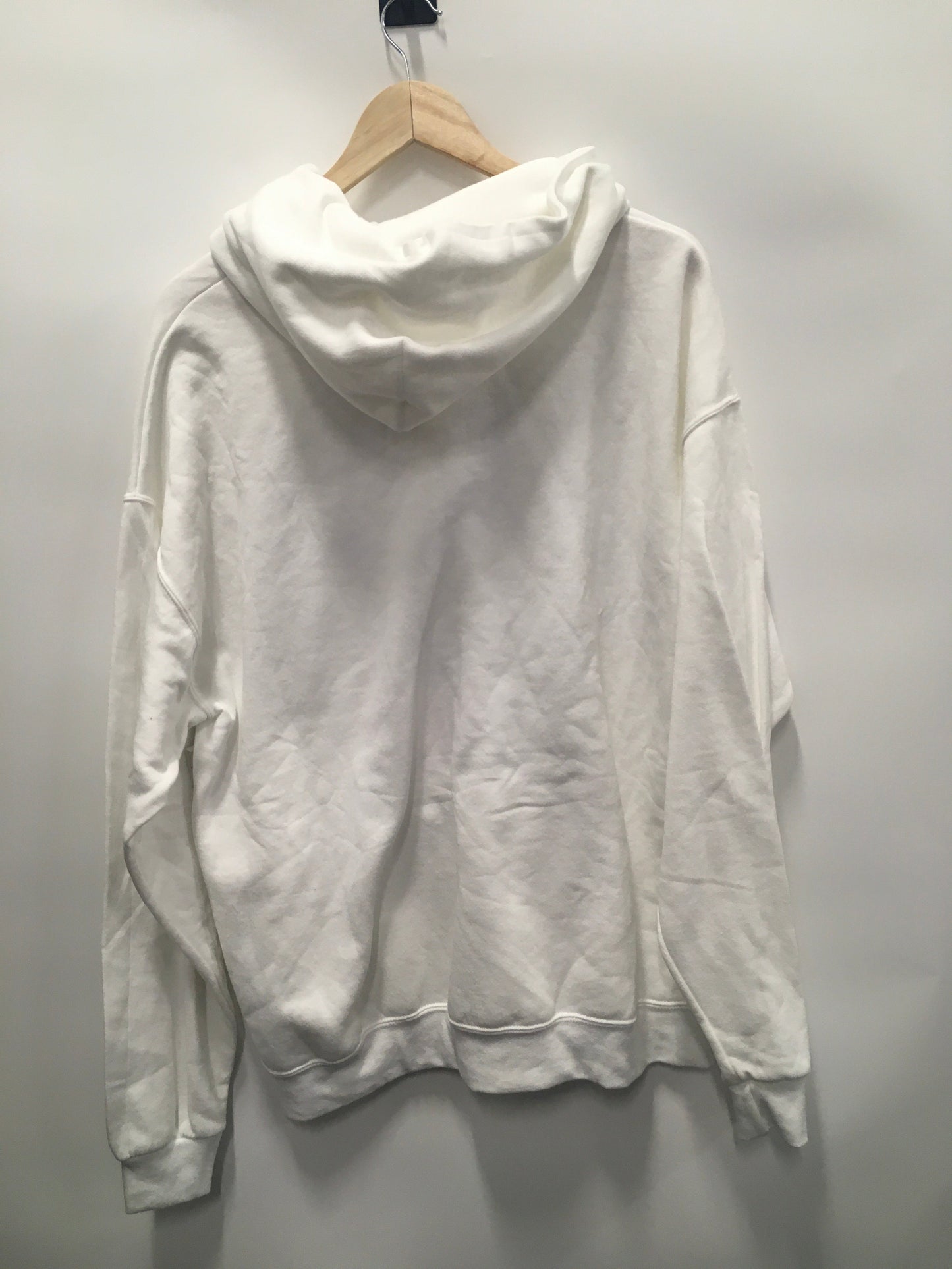 White Athletic Sweatshirt Hoodie Disney, Size Xl