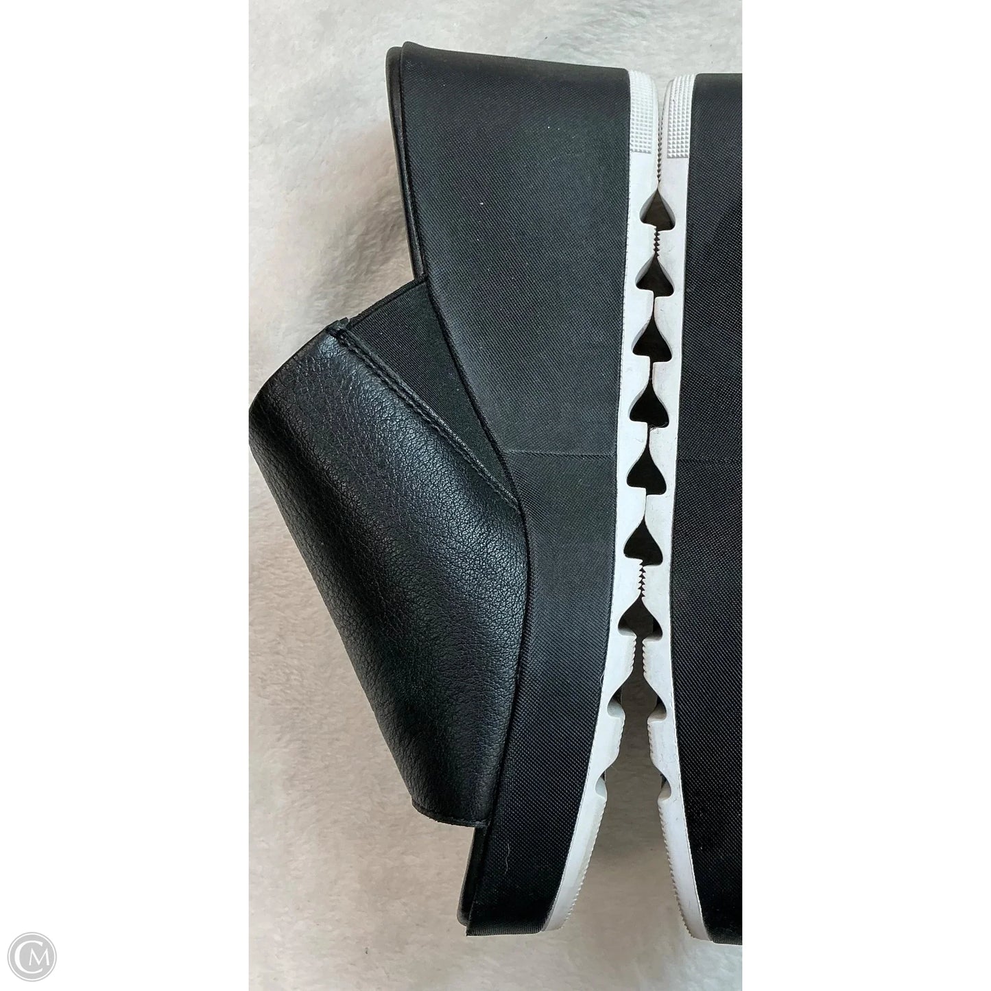 Sandals Heels Wedge By Sorel In Black, Size: 9.5