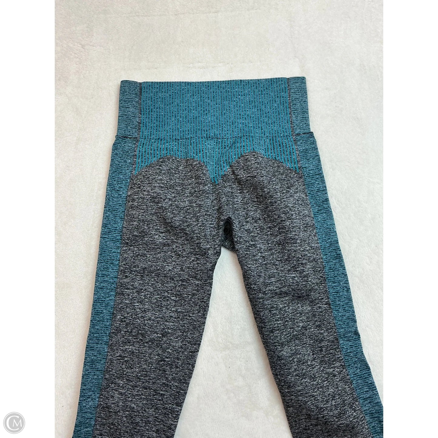 Athletic Leggings By Gym Shark In Grey, Size: Xs