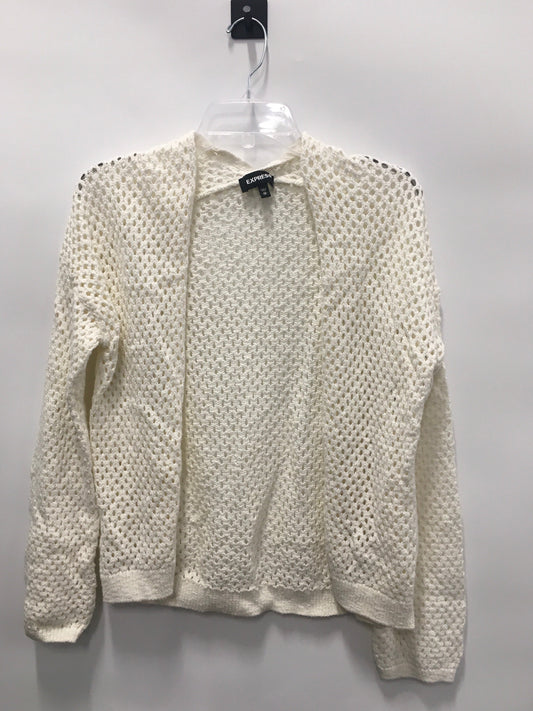 White Cardigan Express, Size Xs