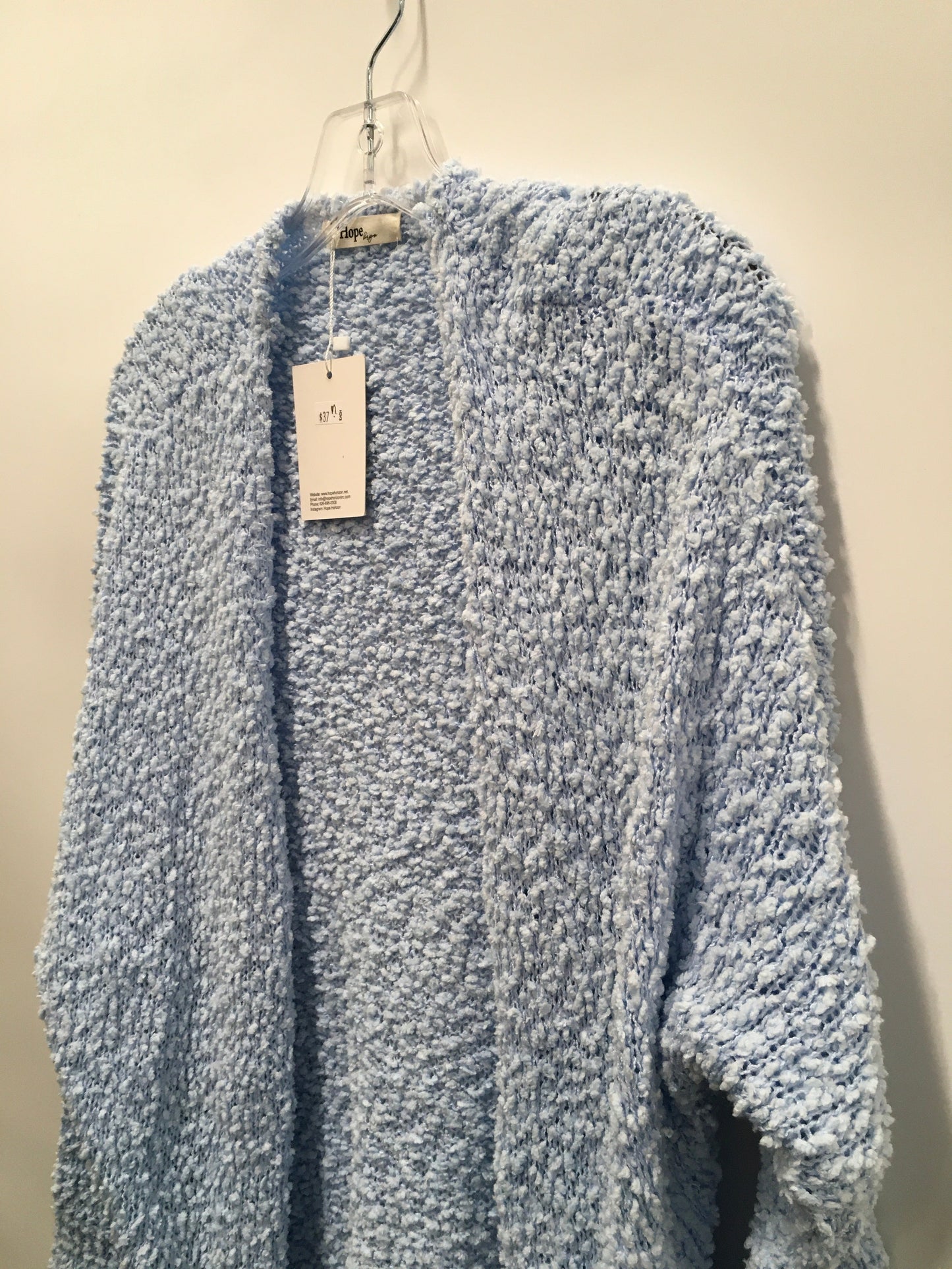 Blue Cardigan Hope Horizon, Size M