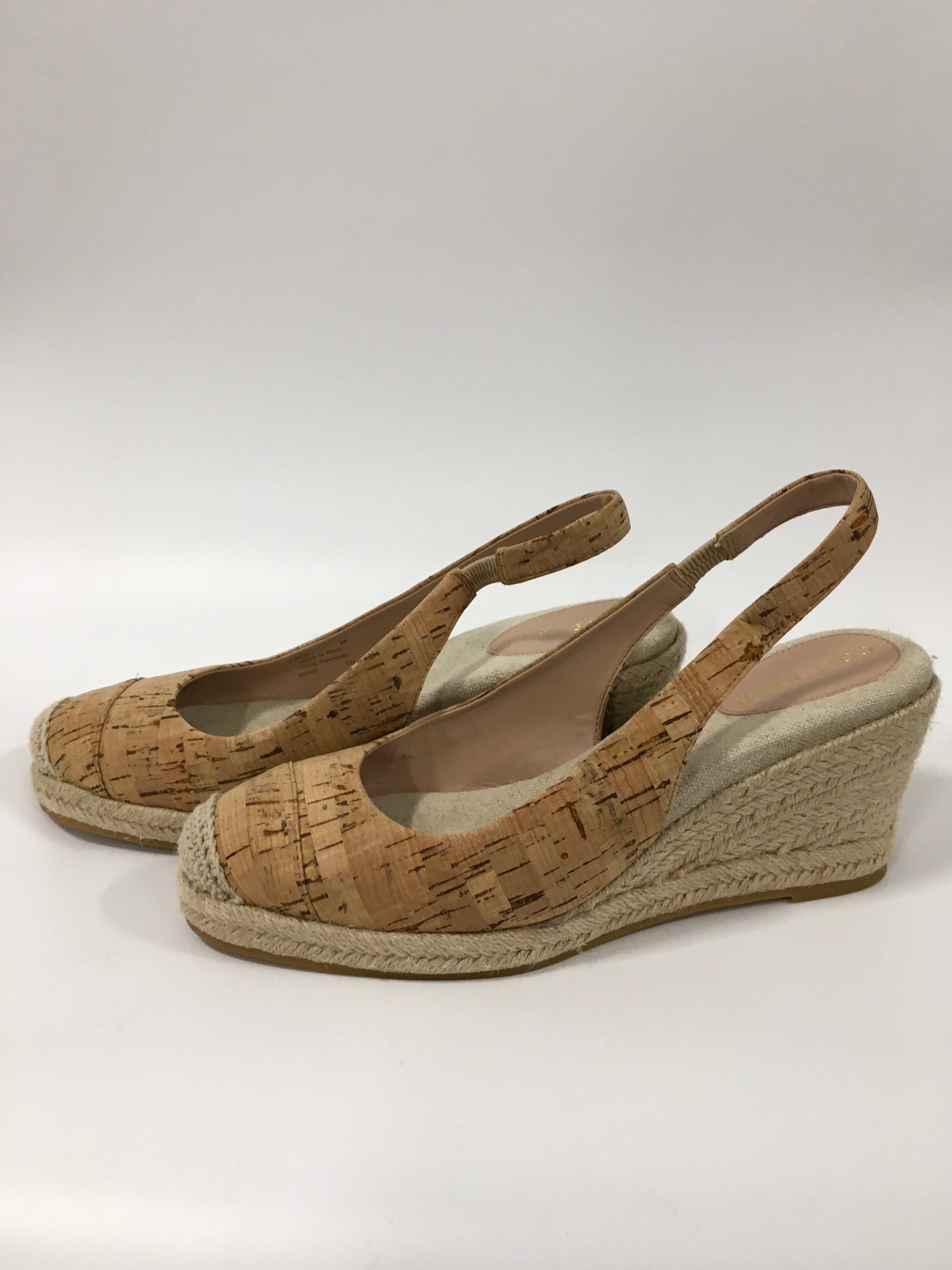 Tan Shoes Heels Wedge Cole-haan, Size 9