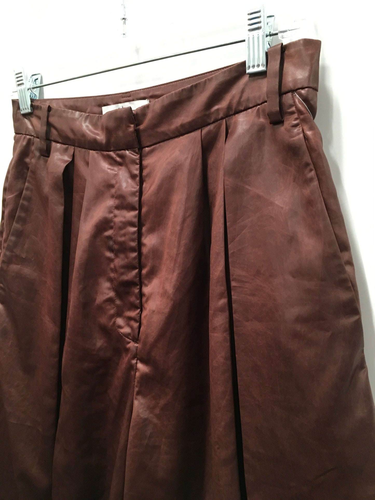 Maroon Shorts Tibi, Size 2